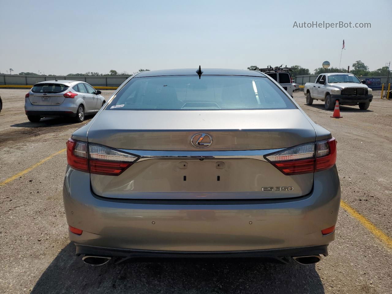 2016 Lexus Es 350 Silver vin: 58ABK1GG4GU013675