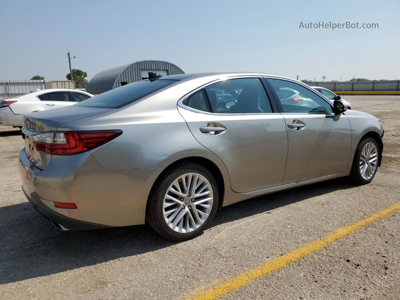 2016 Lexus Es 350 Silver vin: 58ABK1GG4GU013675