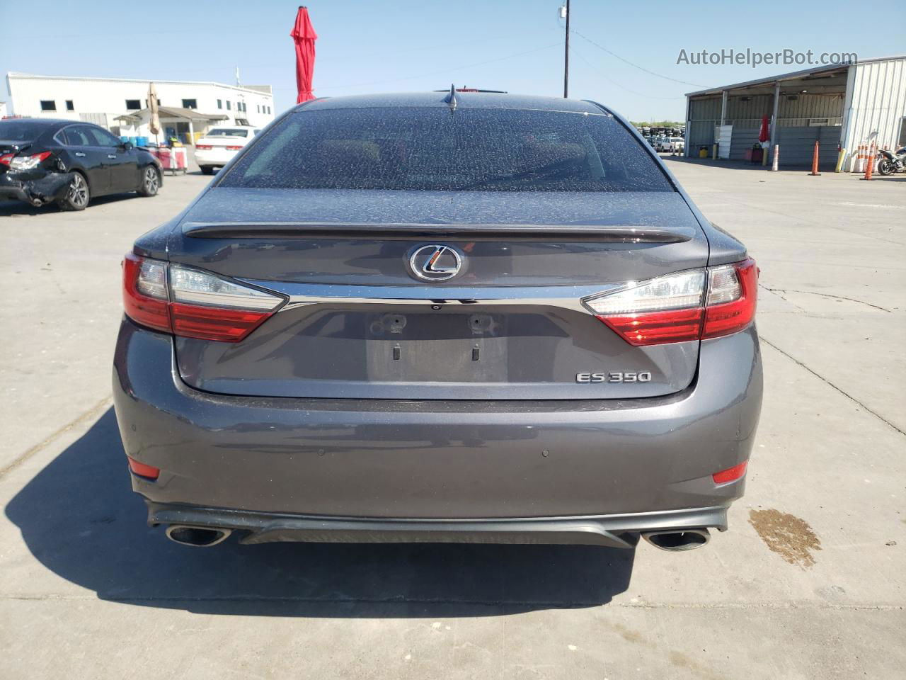 2016 Lexus Es 350 Gray vin: 58ABK1GG4GU025065