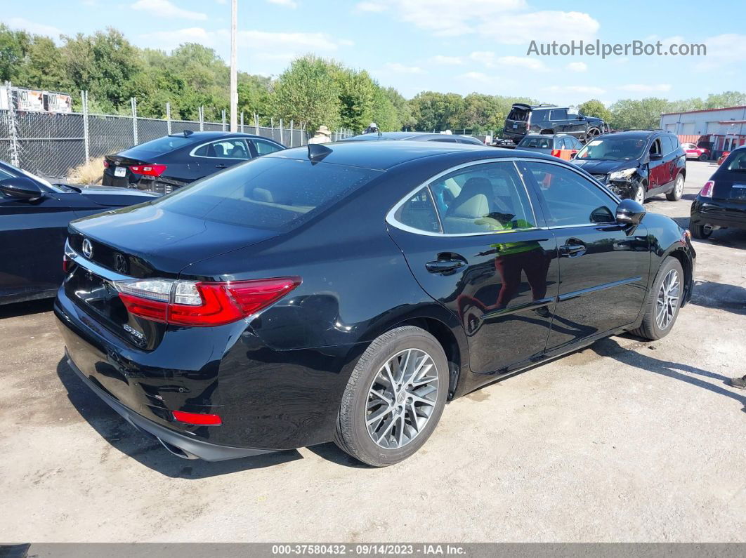 2017 Lexus Es Es 350 Черный vin: 58ABK1GG4HU048461