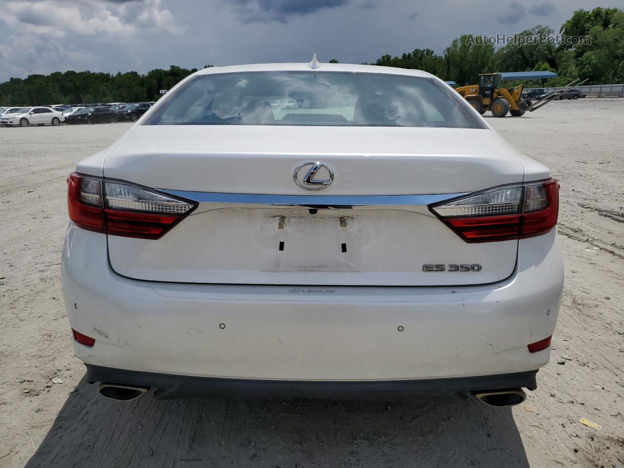 2017 Lexus Es 350 White vin: 58ABK1GG4HU050601