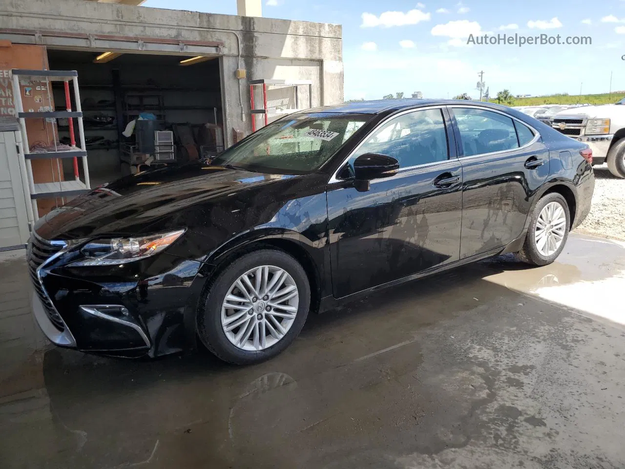 2017 Lexus Es 350 Black vin: 58ABK1GG4HU055149