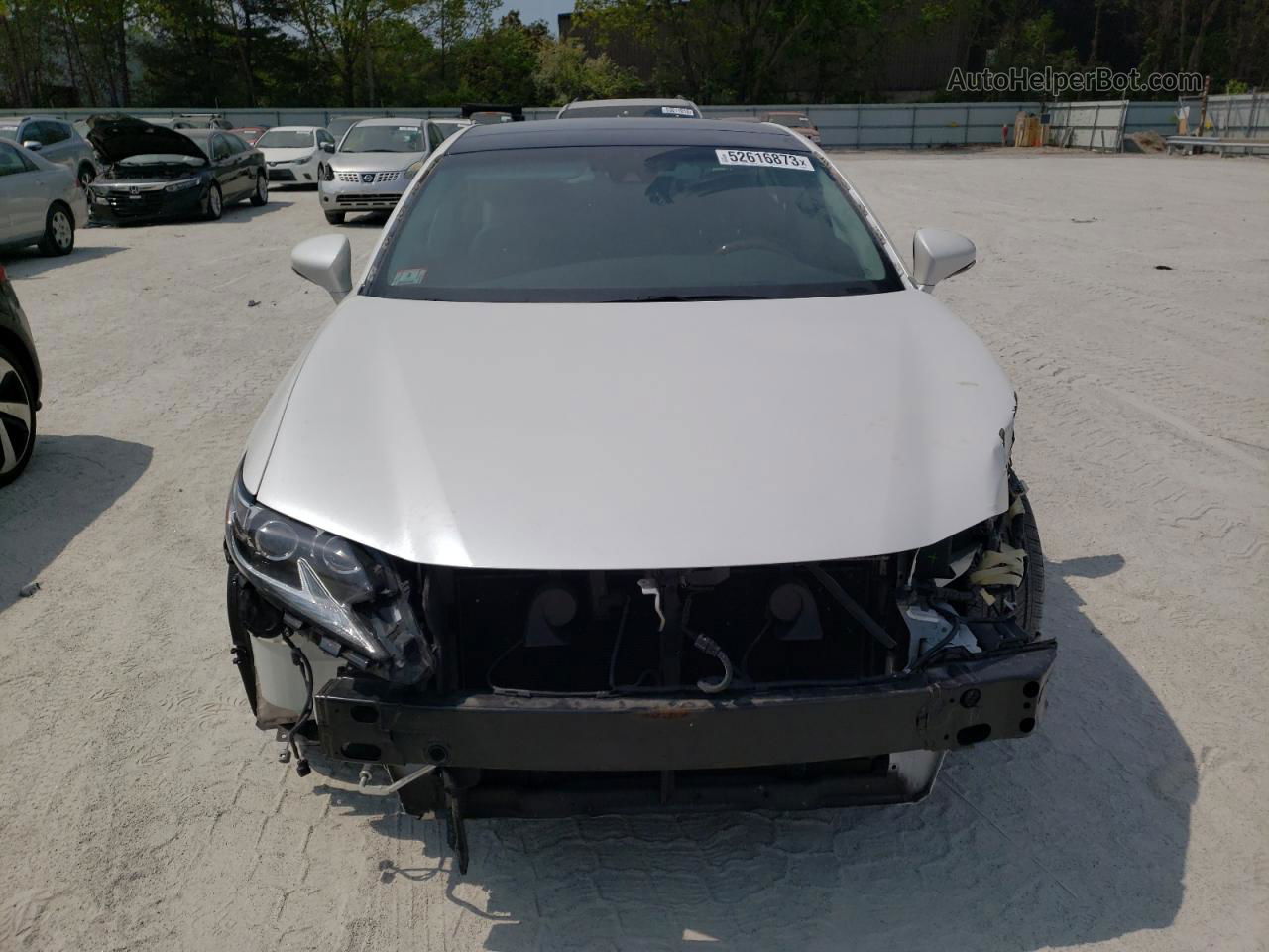 2018 Lexus Es 350 White vin: 58ABK1GG4JU084298