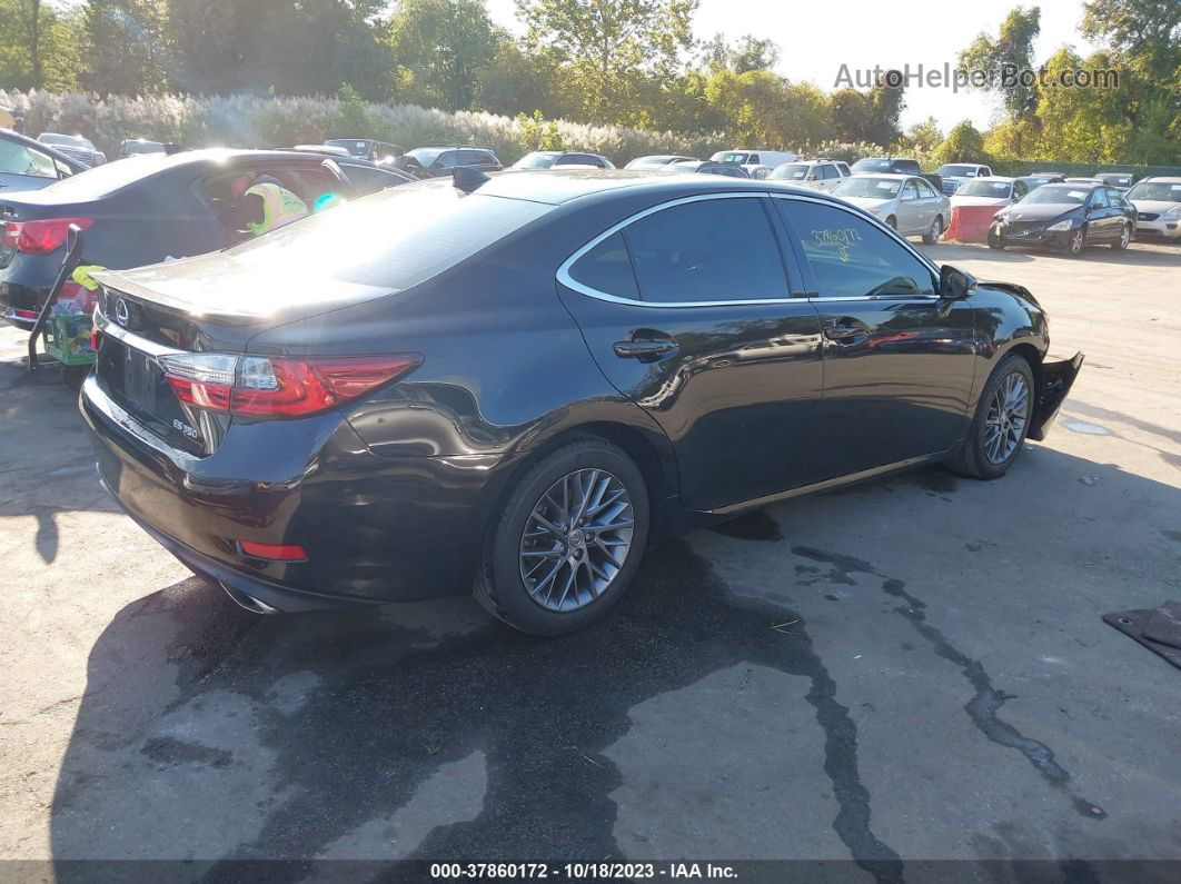 2018 Lexus Es 350 Black vin: 58ABK1GG4JU091851