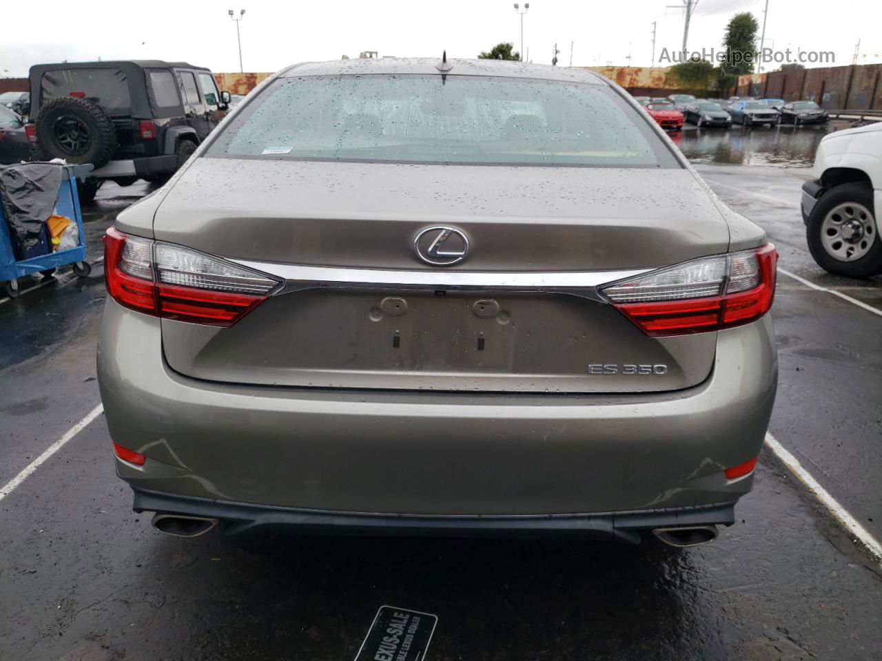 2018 Lexus Es 350 Серебряный vin: 58ABK1GG4JU110141