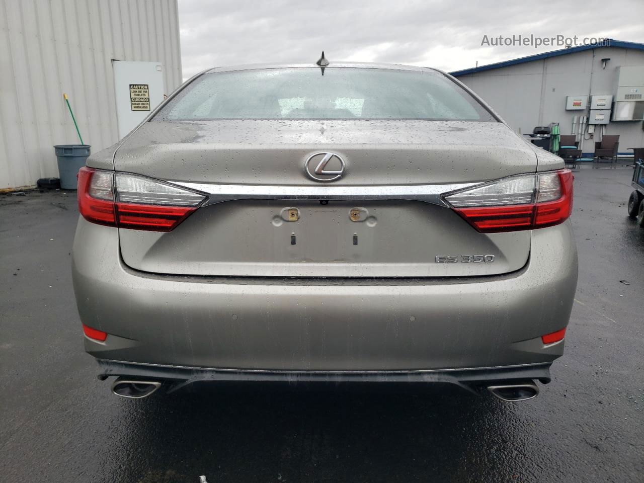 2018 Lexus Es 350 Золотой vin: 58ABK1GG4JU115551