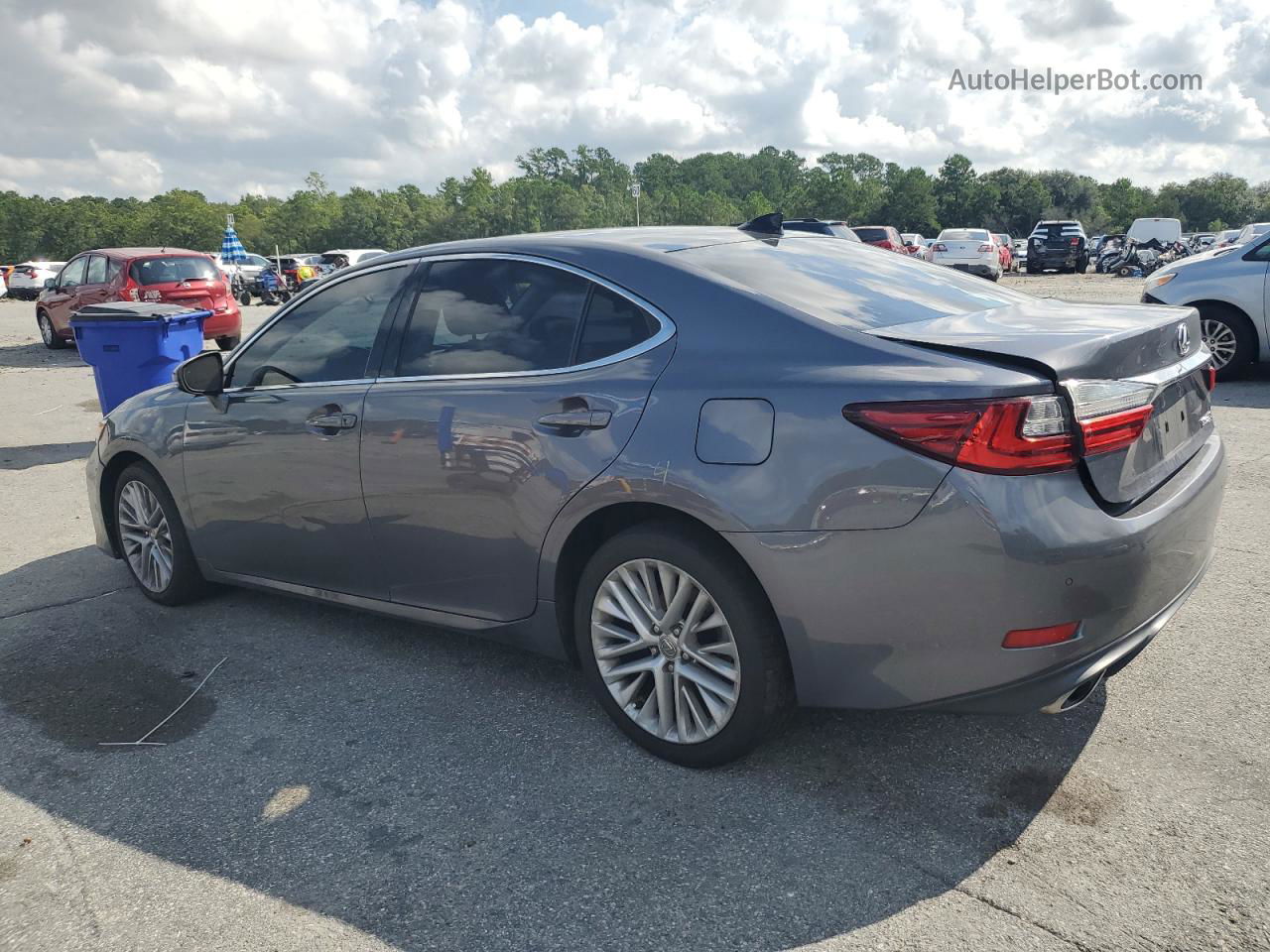 2016 Lexus Es 350 Серый vin: 58ABK1GG5GU012177