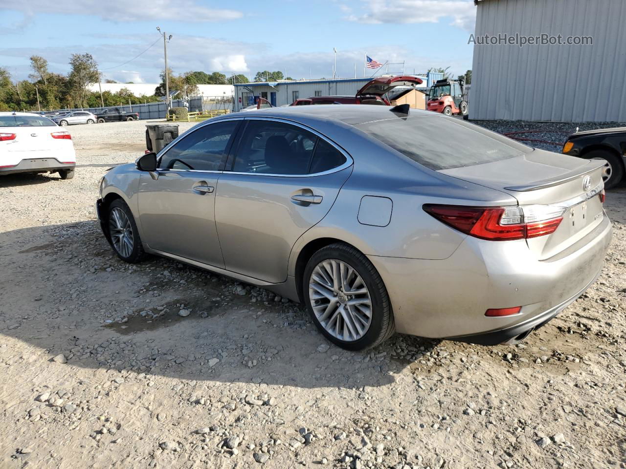 2016 Lexus Es 350 Gray vin: 58ABK1GG5GU018562