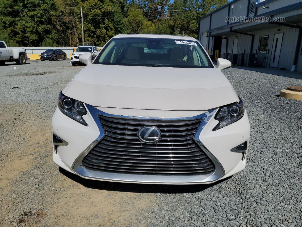 2016 Lexus Es 350 White vin: 58ABK1GG5GU023633