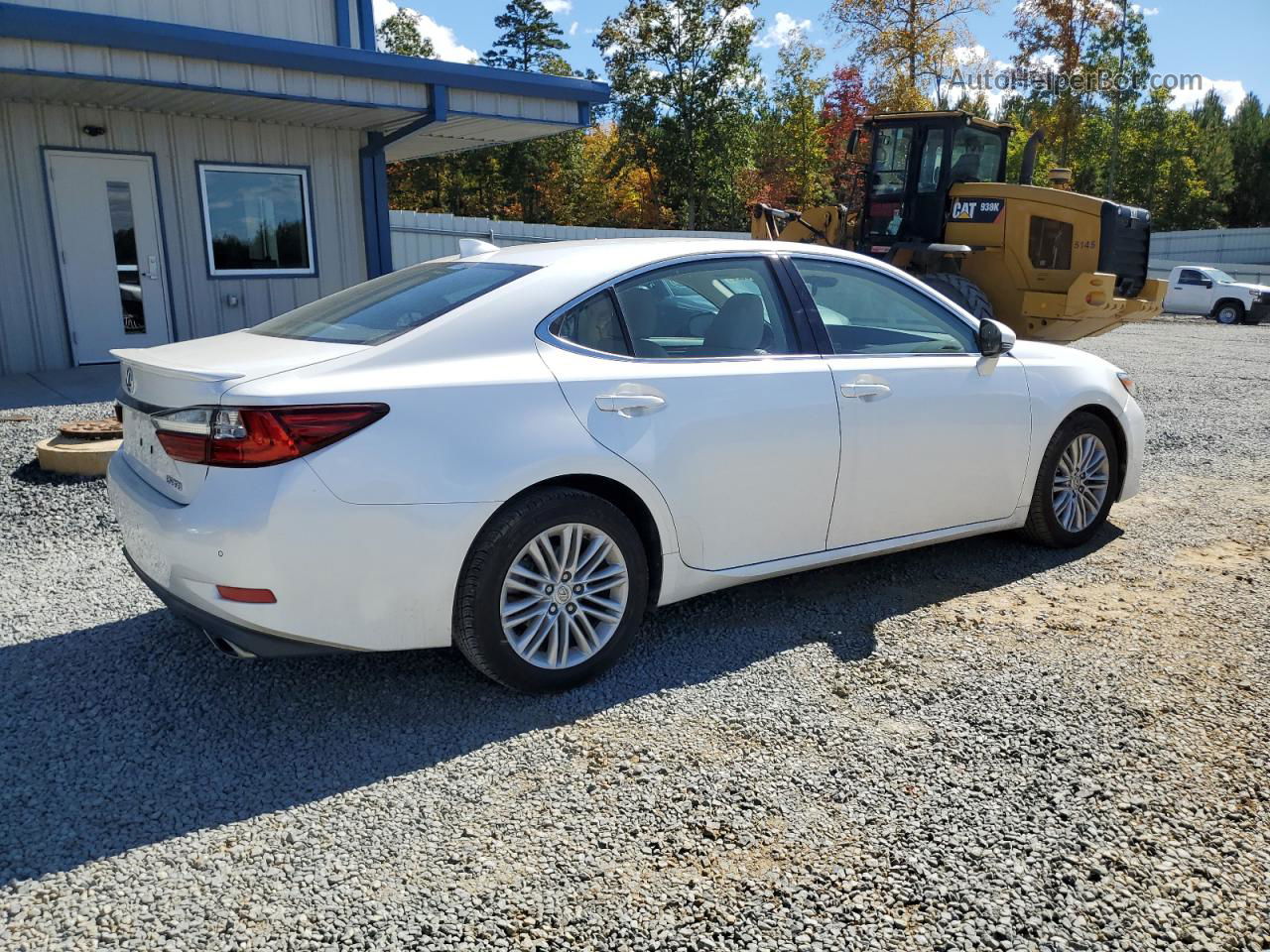 2016 Lexus Es 350 White vin: 58ABK1GG5GU023633