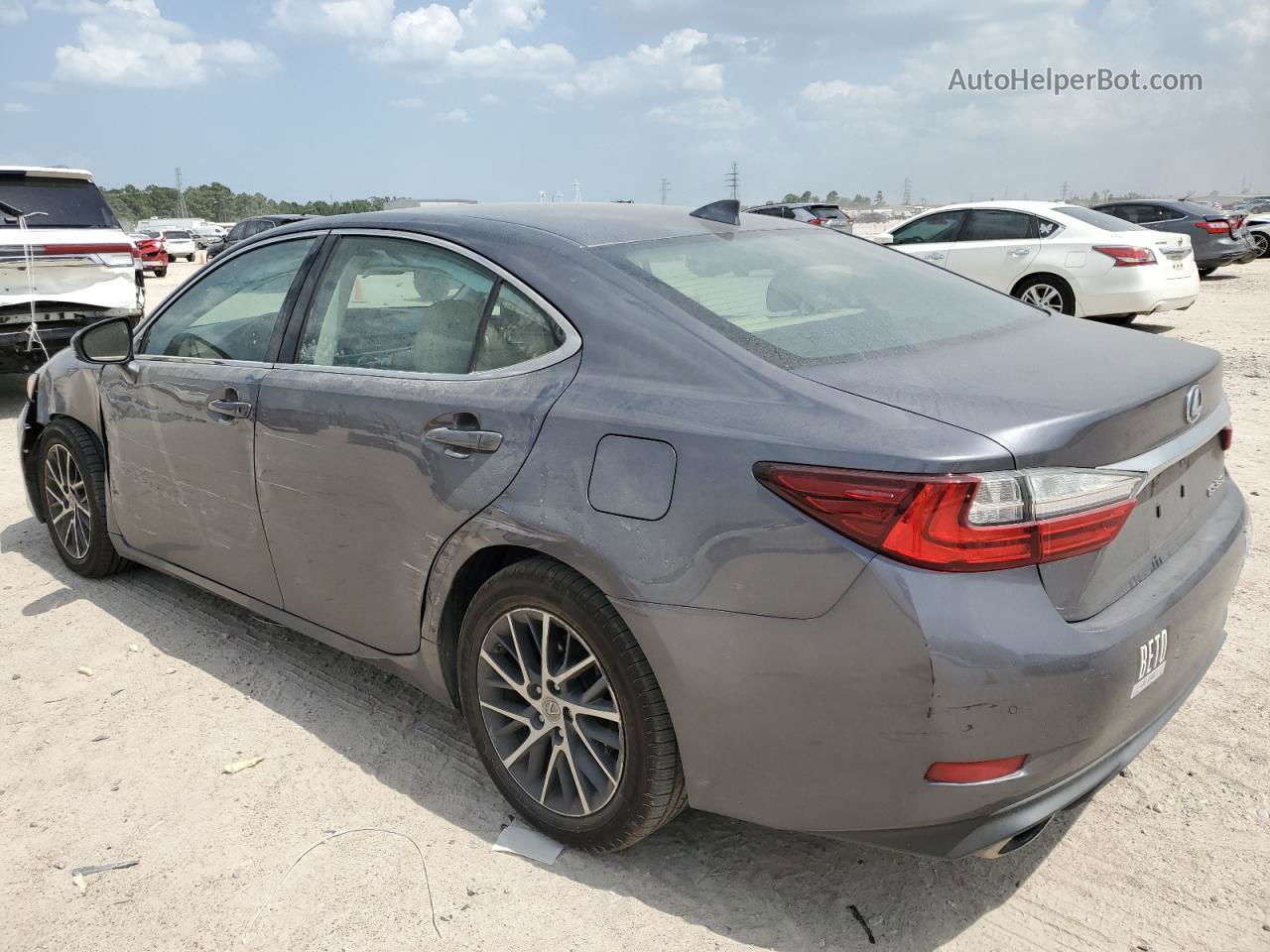 2016 Lexus Es 350 Gray vin: 58ABK1GG5GU024264