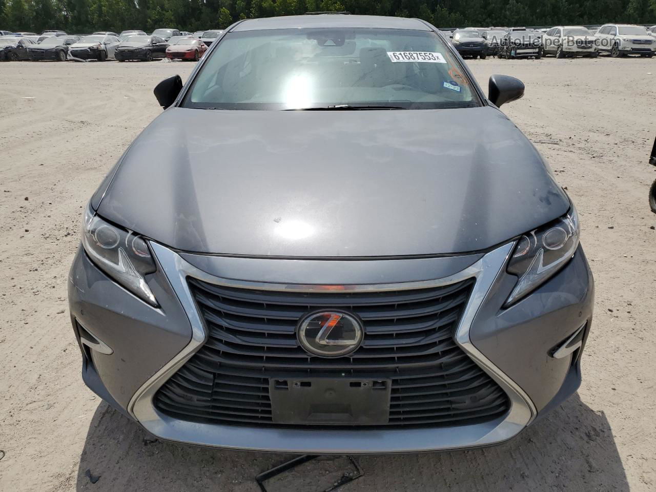 2016 Lexus Es 350 Gray vin: 58ABK1GG5GU024264