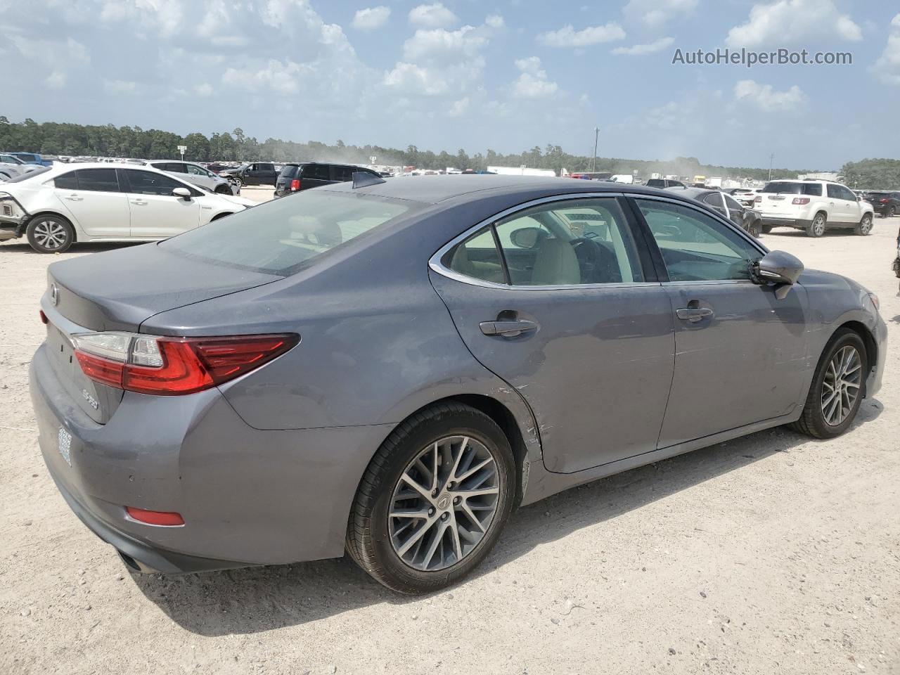 2016 Lexus Es 350 Gray vin: 58ABK1GG5GU024264