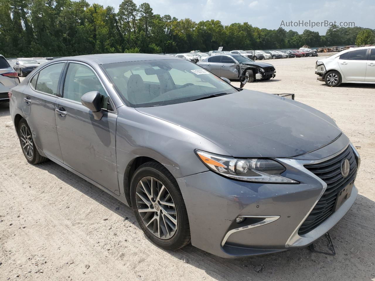 2016 Lexus Es 350 Gray vin: 58ABK1GG5GU024264