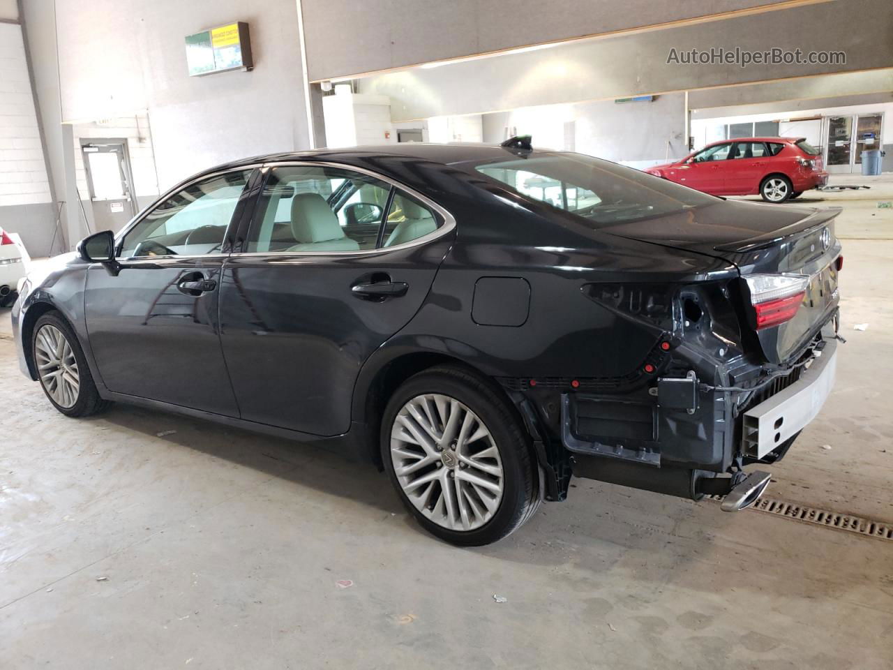 2016 Lexus Es 350 Черный vin: 58ABK1GG5GU030162