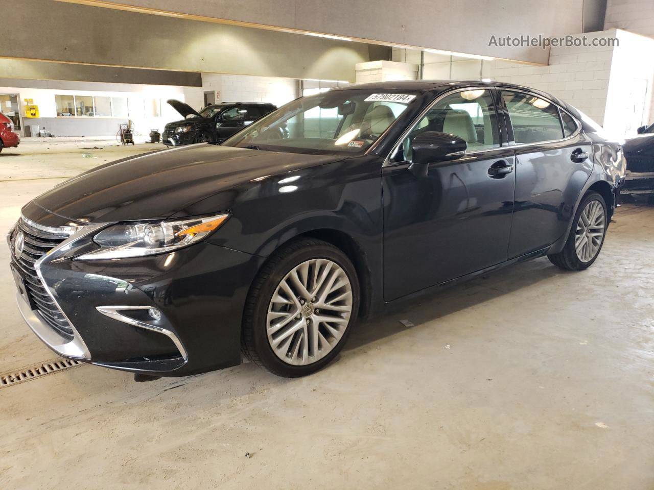 2016 Lexus Es 350 Черный vin: 58ABK1GG5GU030162