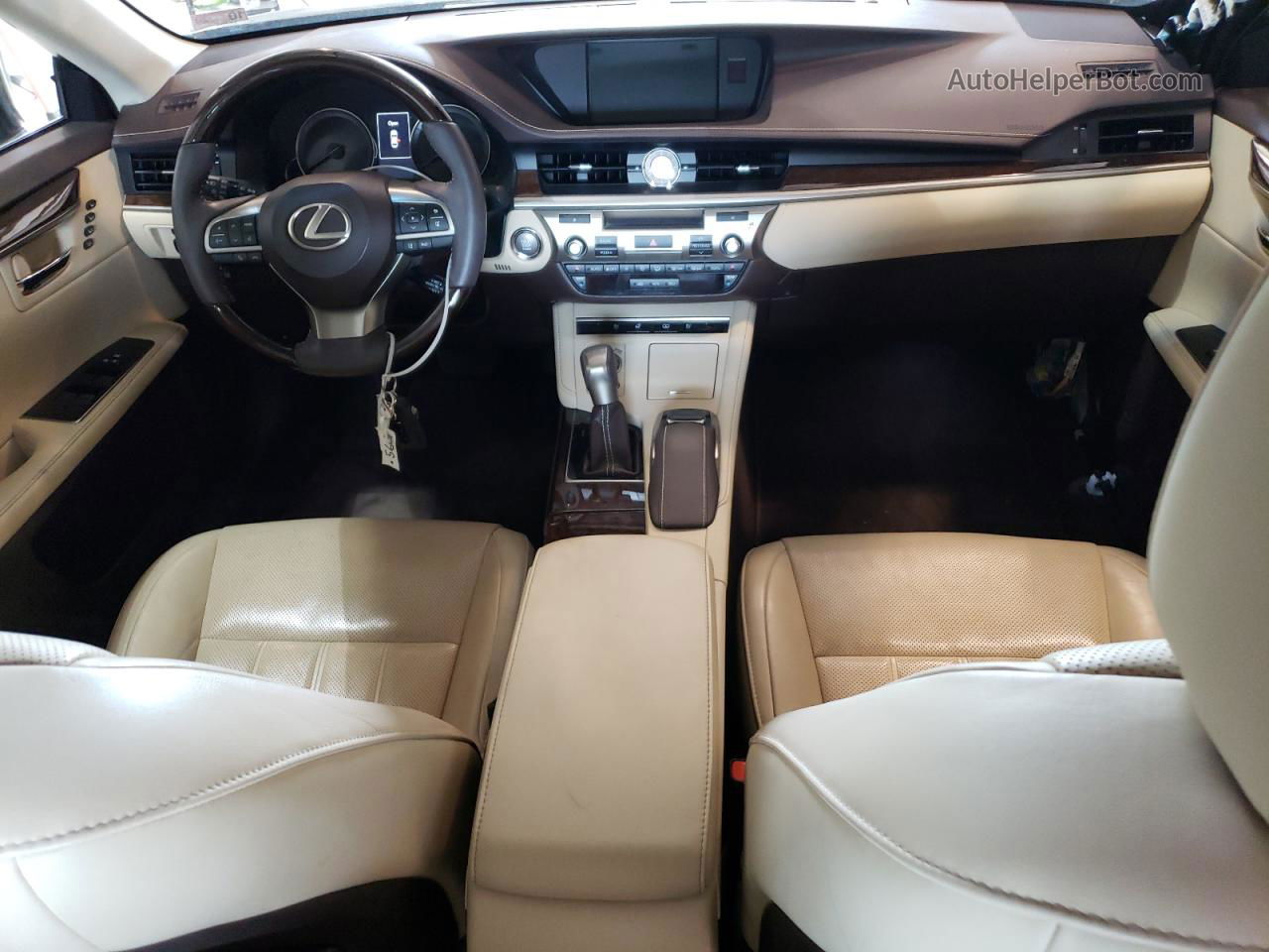 2016 Lexus Es 350 Черный vin: 58ABK1GG5GU030162