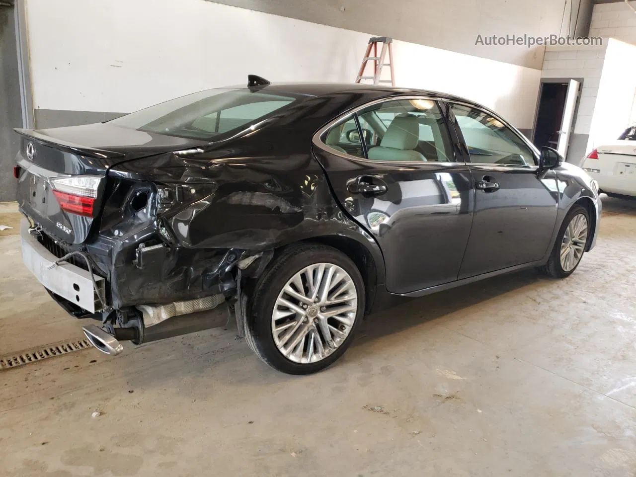 2016 Lexus Es 350 Черный vin: 58ABK1GG5GU030162