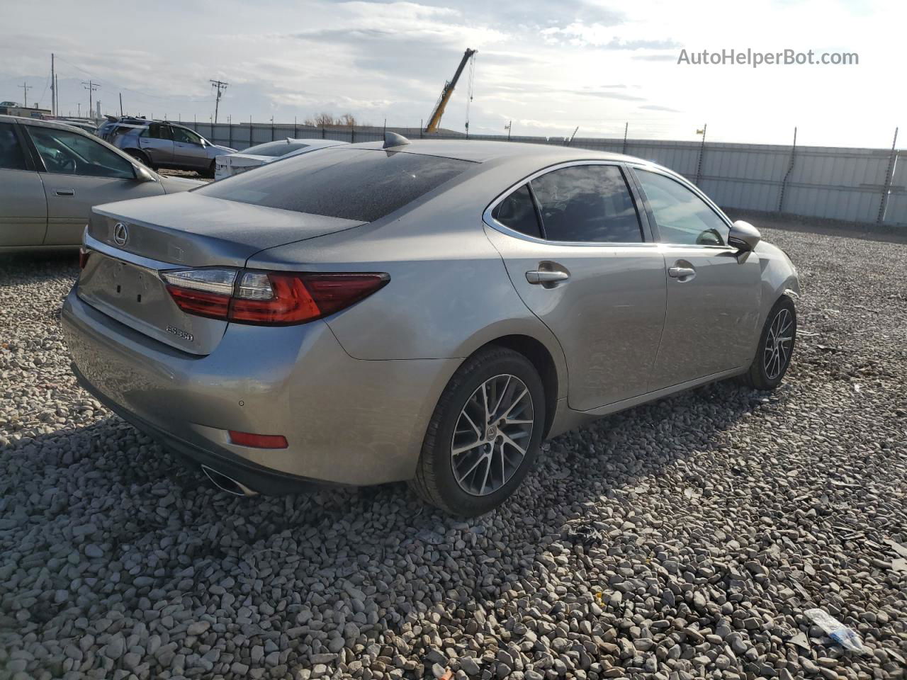 2017 Lexus Es 350 Silver vin: 58ABK1GG5HU042961