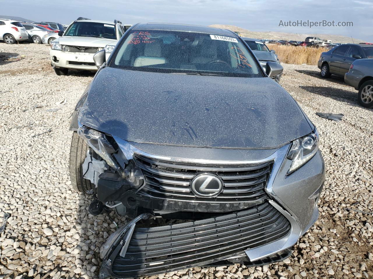 2017 Lexus Es 350 Silver vin: 58ABK1GG5HU042961