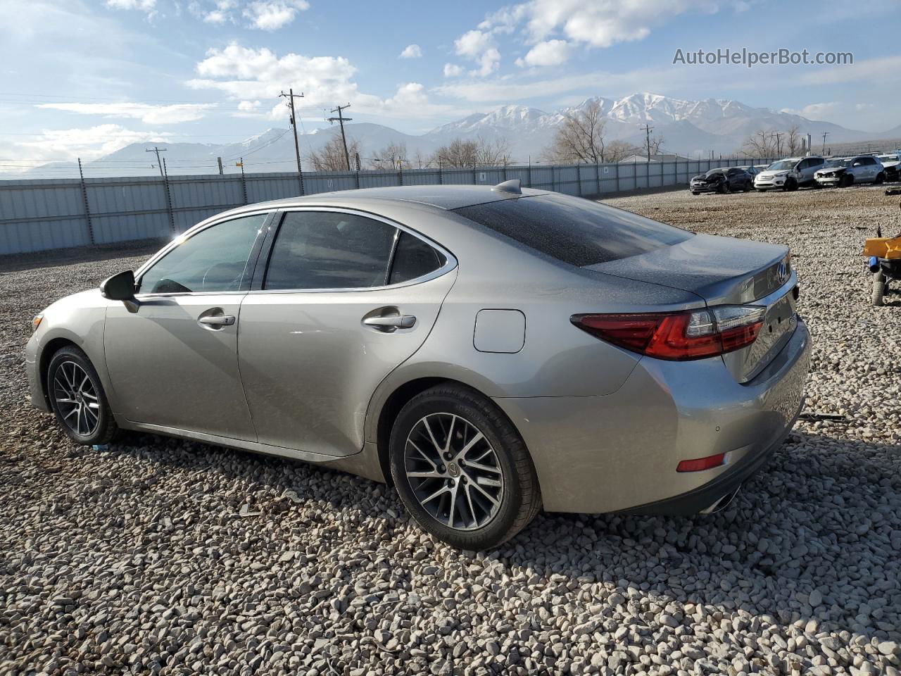 2017 Lexus Es 350 Silver vin: 58ABK1GG5HU042961