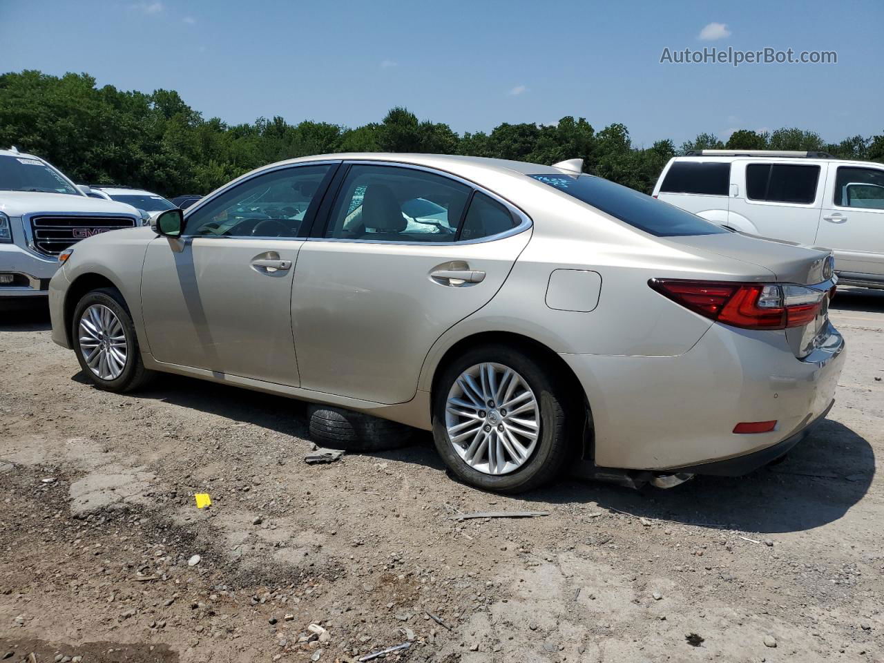 2017 Lexus Es 350 Tan vin: 58ABK1GG5HU044841