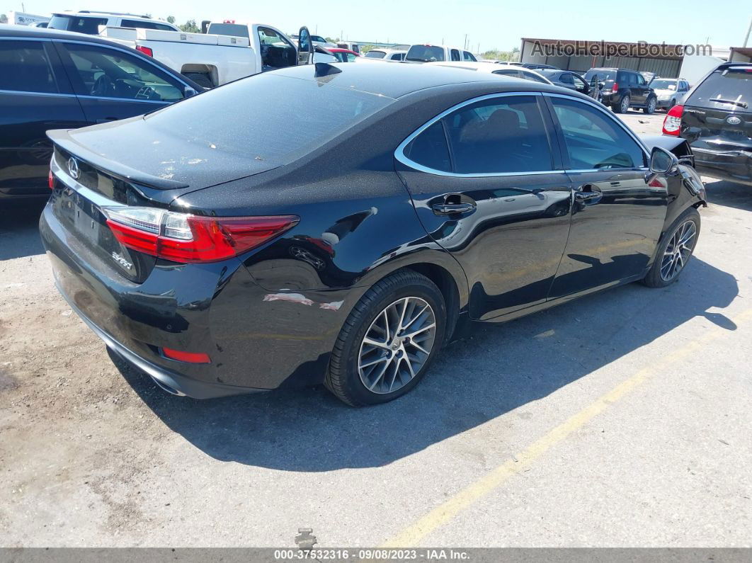 2017 Lexus Es Es 350 Черный vin: 58ABK1GG5HU048792