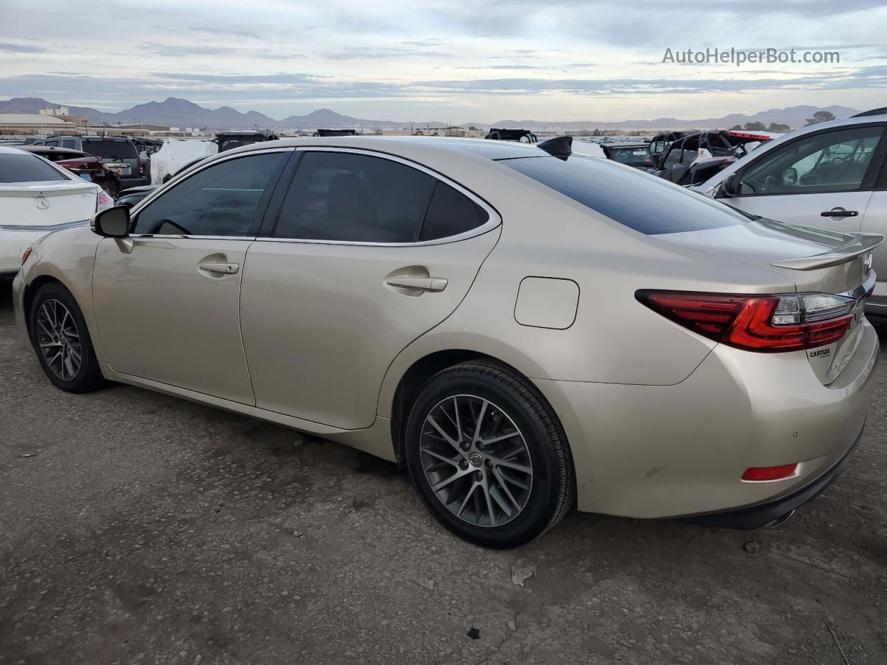 2017 Lexus Es 350 Beige vin: 58ABK1GG5HU059405