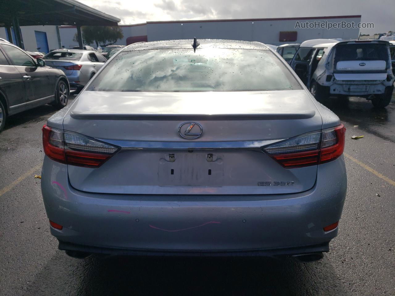 2017 Lexus Es 350 Silver vin: 58ABK1GG5HU060182