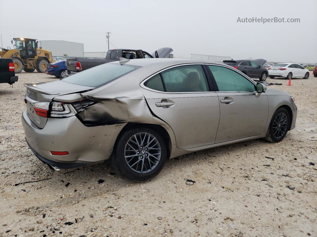 2017 Lexus Es 350 Silver vin: 58ABK1GG5HU065480