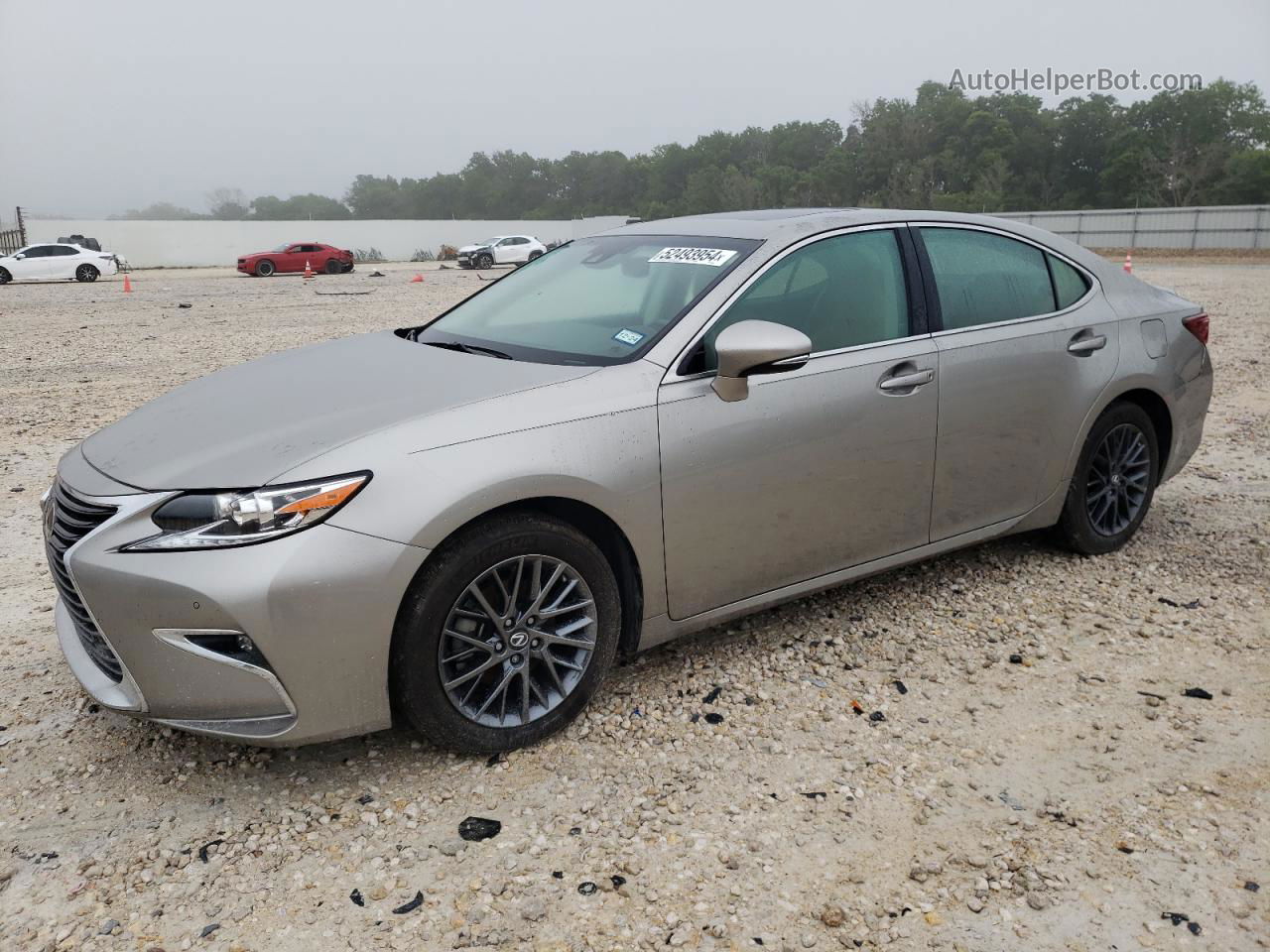 2017 Lexus Es 350 Серебряный vin: 58ABK1GG5HU065480