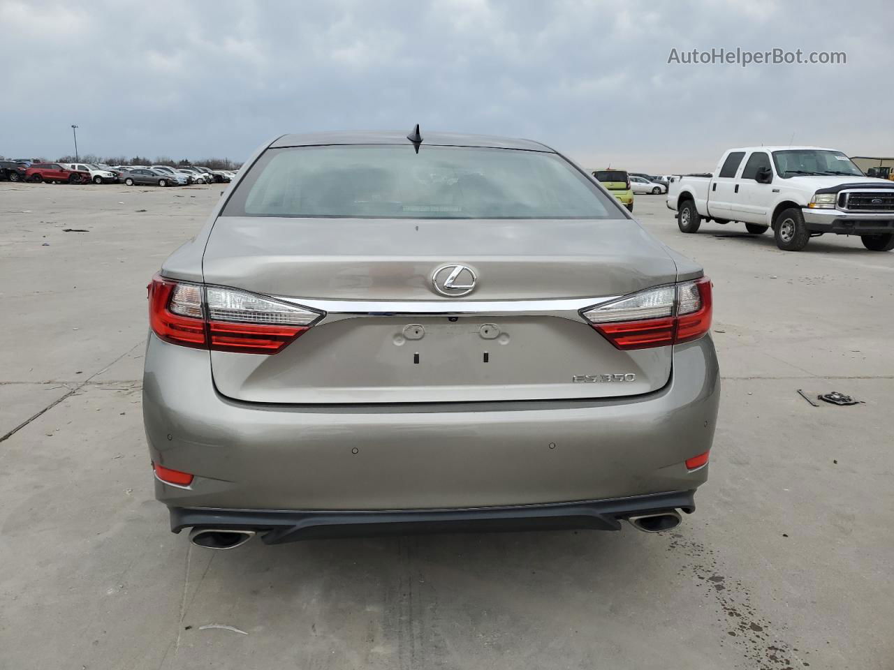 2018 Lexus Es 350 Gray vin: 58ABK1GG5JU082267