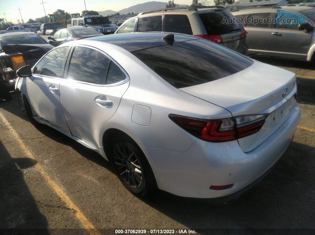 2018 Lexus Es Es 350 White vin: 58ABK1GG5JU092734