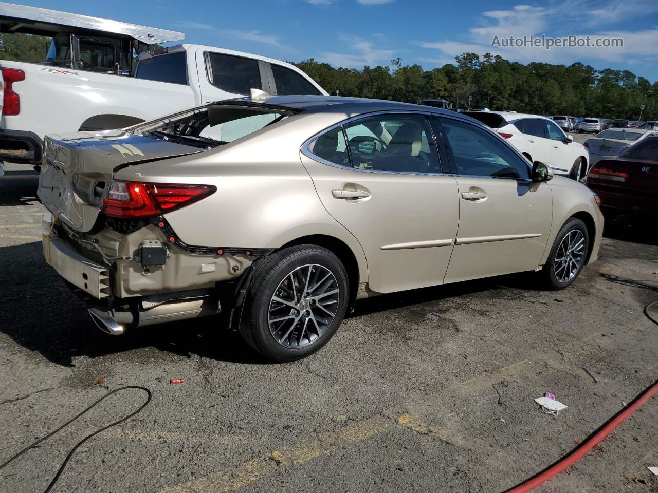 2018 Lexus Es 350 Gold vin: 58ABK1GG5JU101576