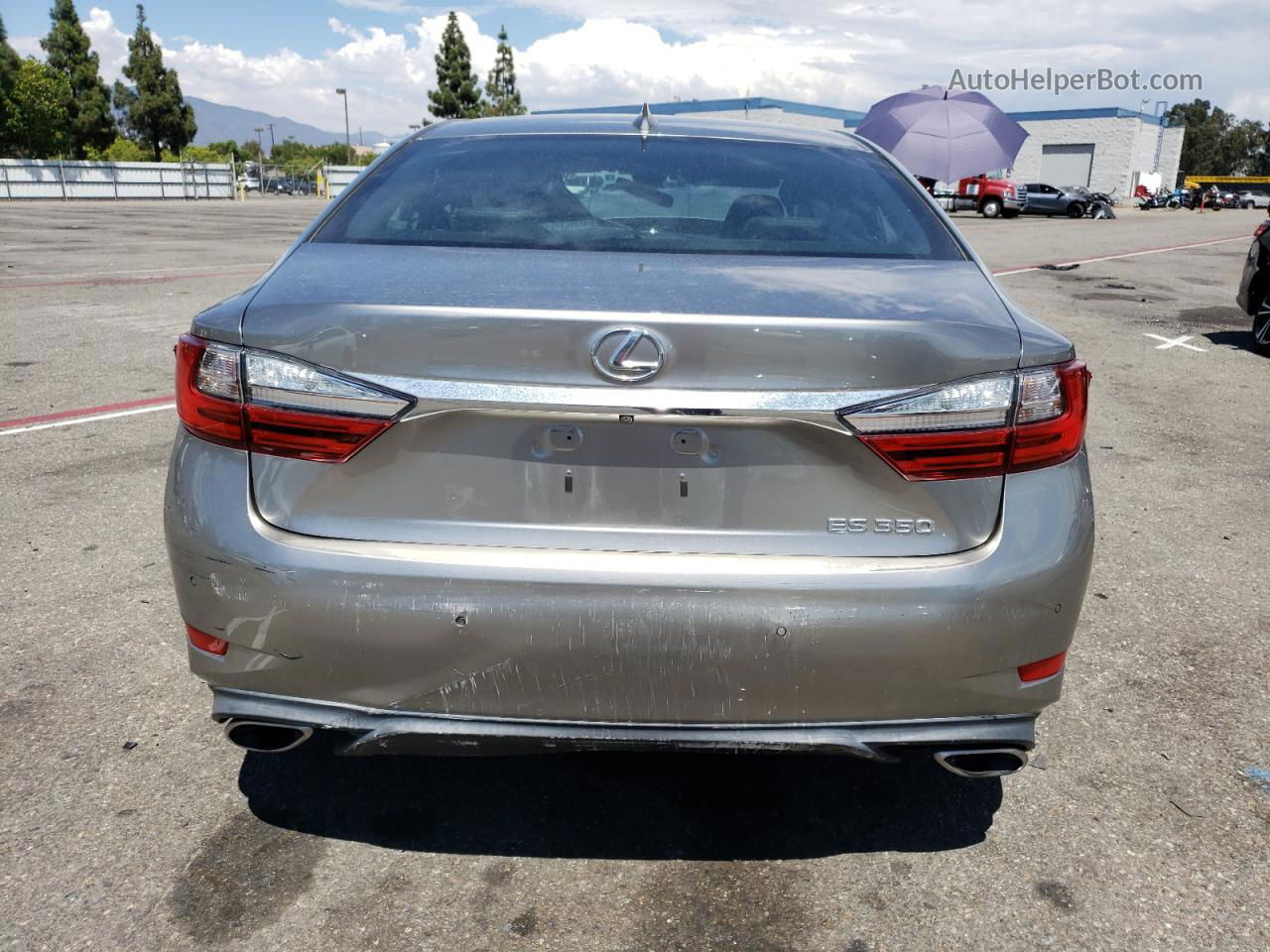 2018 Lexus Es 350 Tan vin: 58ABK1GG5JU107815