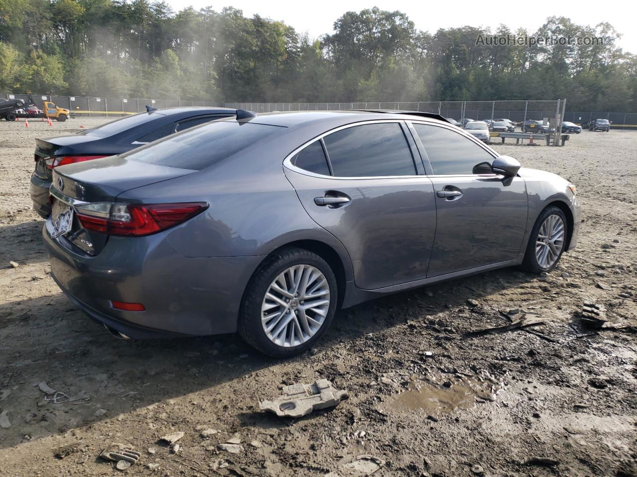 2016 Lexus Es 350 Gray vin: 58ABK1GG6GU004797