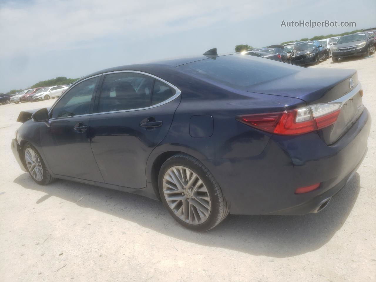 2016 Lexus Es 350 Blue vin: 58ABK1GG6GU011782