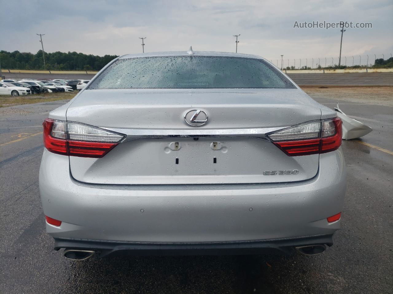 2017 Lexus Es 350 Silver vin: 58ABK1GG6HU043908