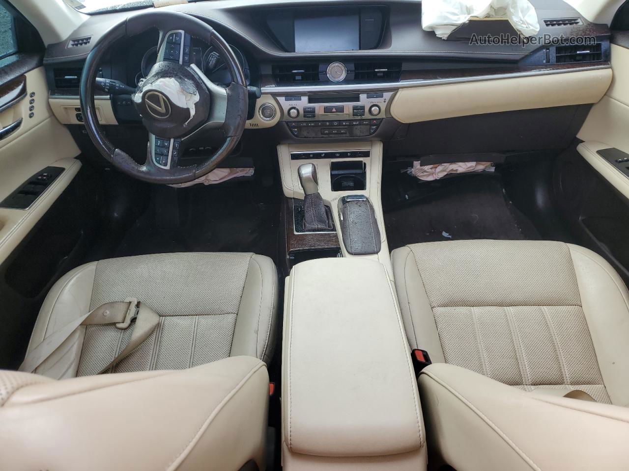 2017 Lexus Es 350 White vin: 58ABK1GG6HU054147