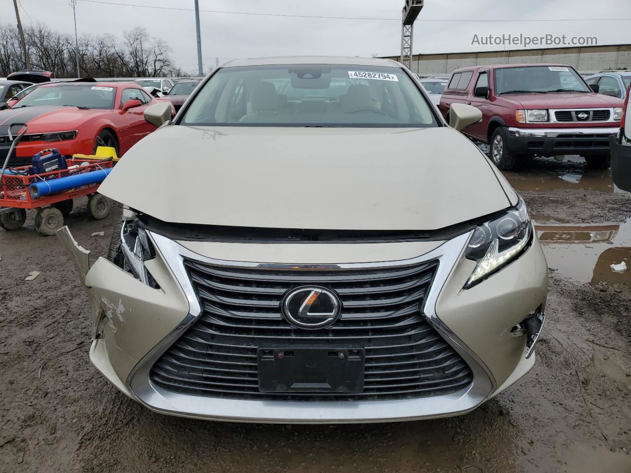 2017 Lexus Es 350 Gold vin: 58ABK1GG6HU059414