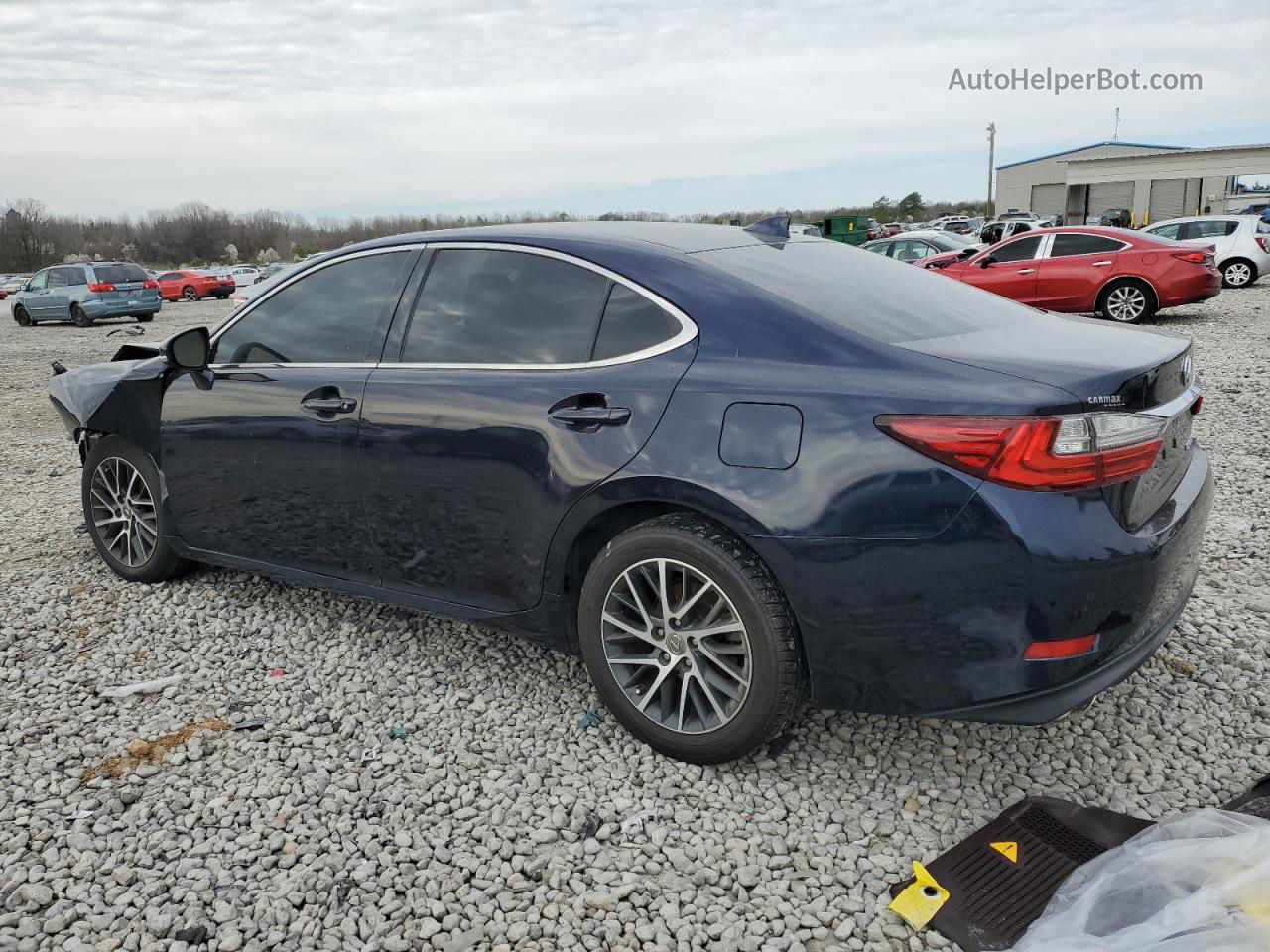 2017 Lexus Es 350 Blue vin: 58ABK1GG6HU061549