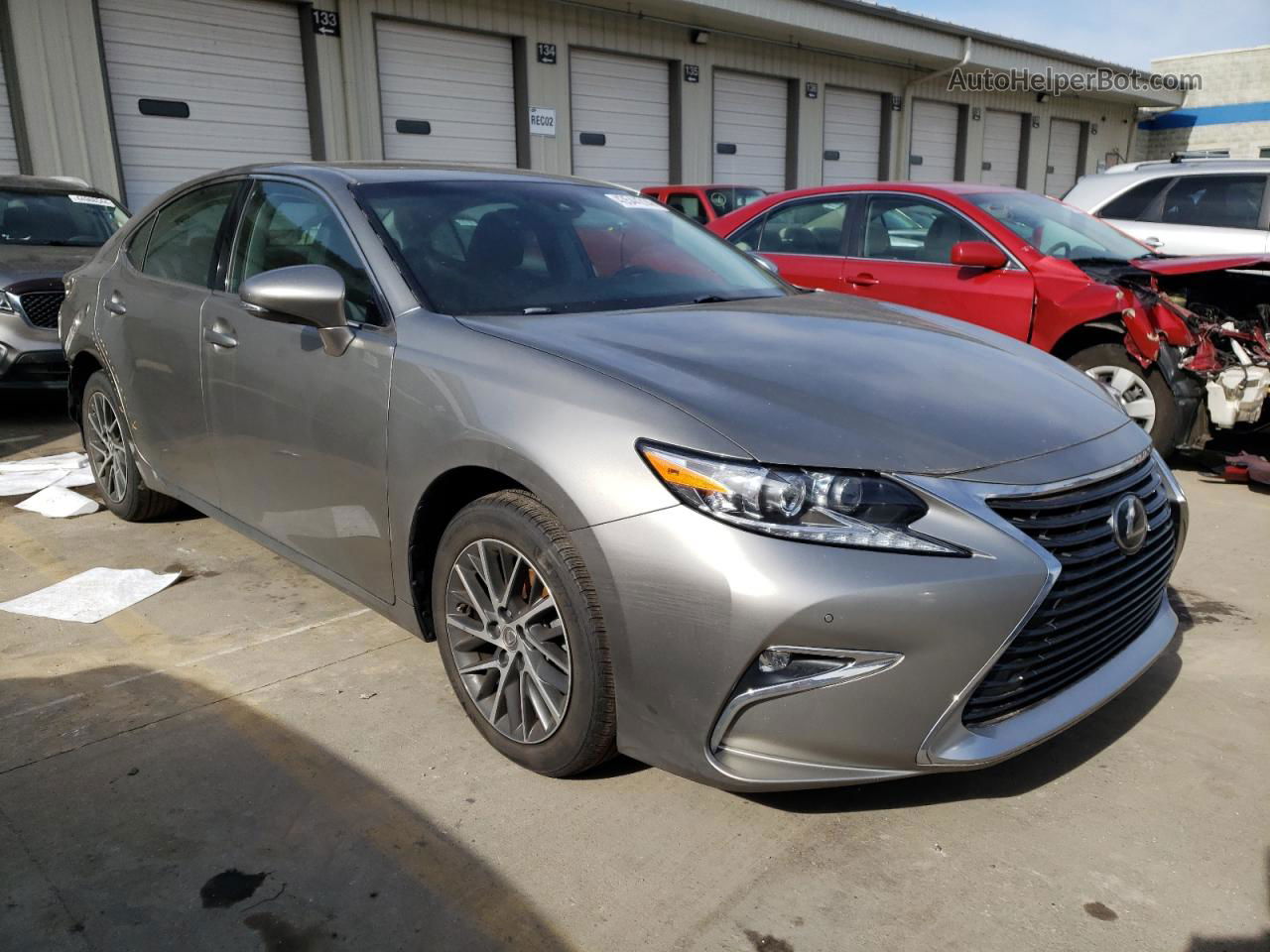 2017 Lexus Es 350 Beige vin: 58ABK1GG6HU078237