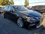 2018 Lexus Es 350 Black vin: 58ABK1GG6JU088403