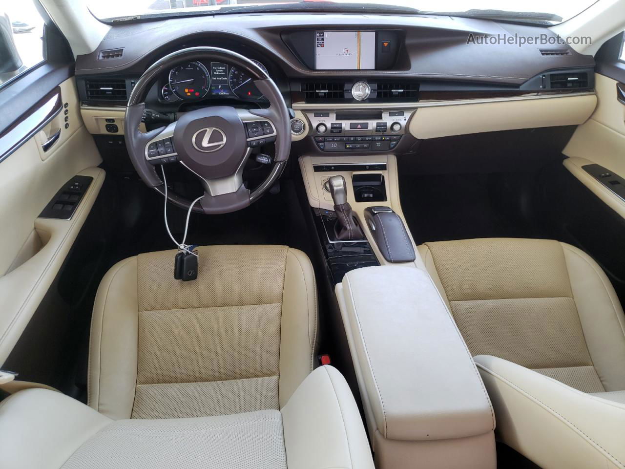 2018 Lexus Es 350 Серый vin: 58ABK1GG6JU099126