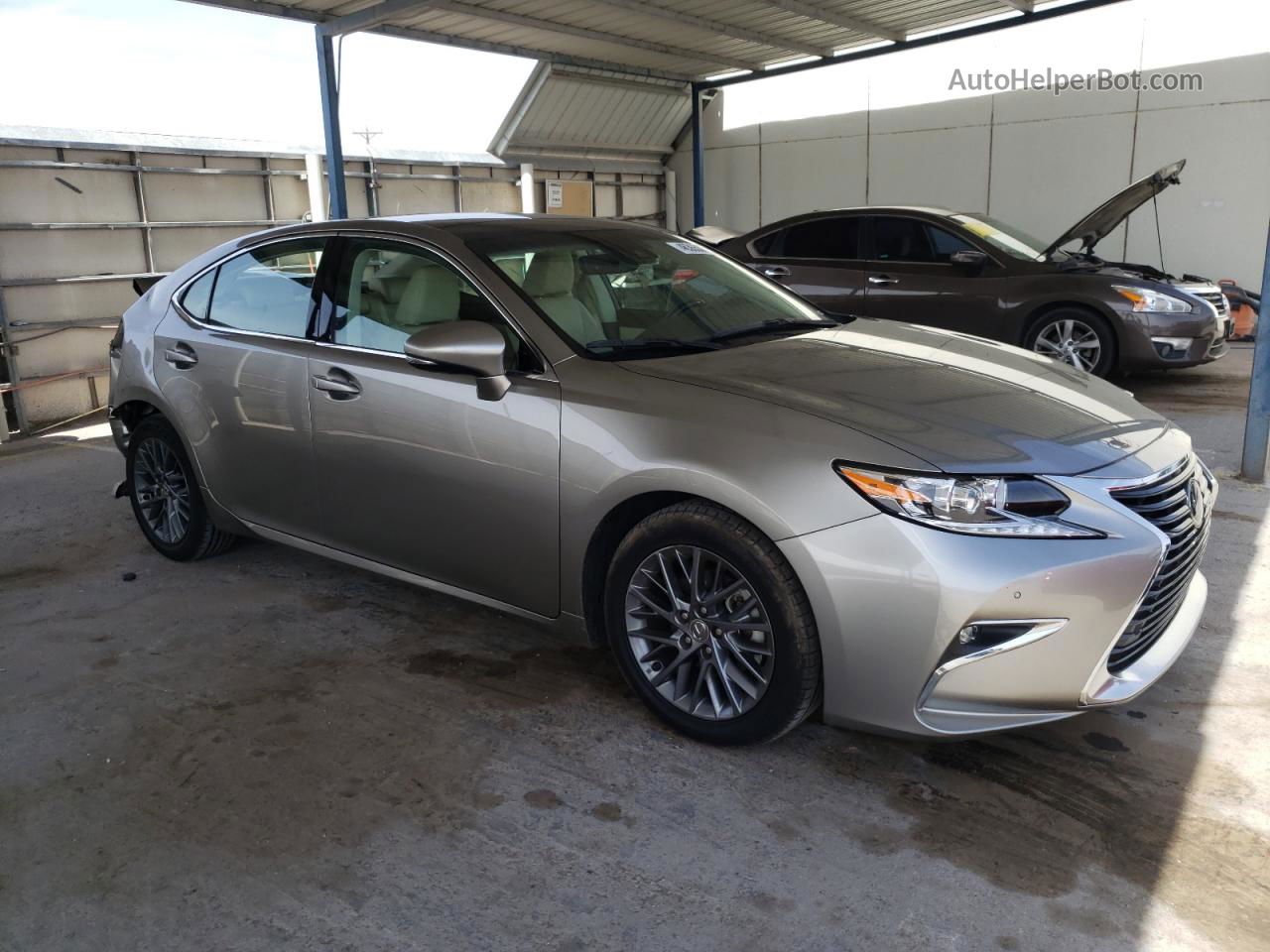 2018 Lexus Es 350 Серый vin: 58ABK1GG6JU099126