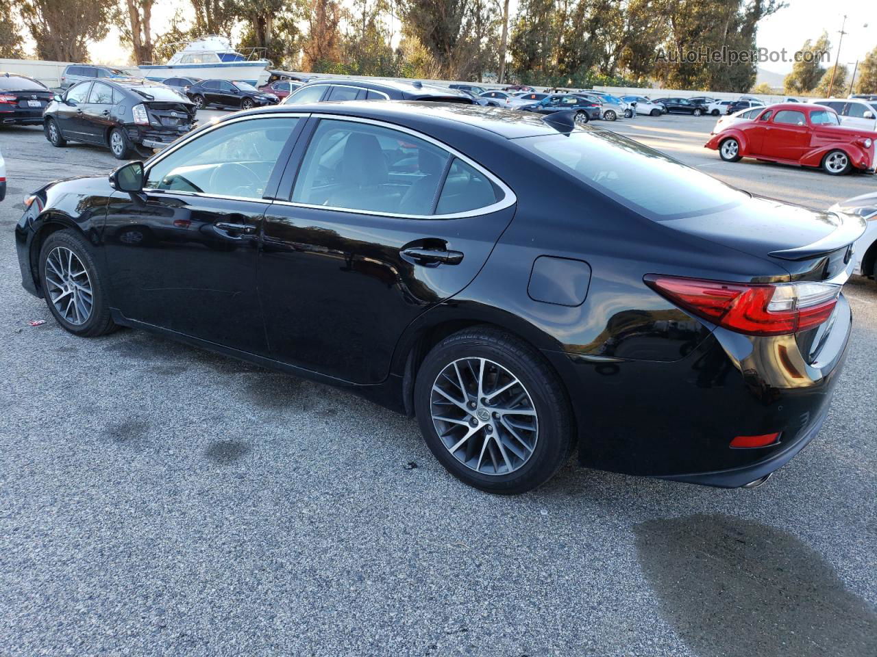 2016 Lexus Es 350 Black vin: 58ABK1GG7GU005408