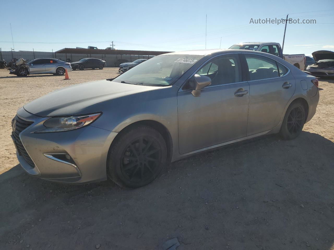 2016 Lexus Es 350 Silver vin: 58ABK1GG7GU010771