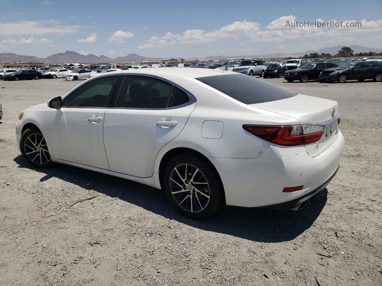 2016 Lexus Es 350 White vin: 58ABK1GG7GU012729