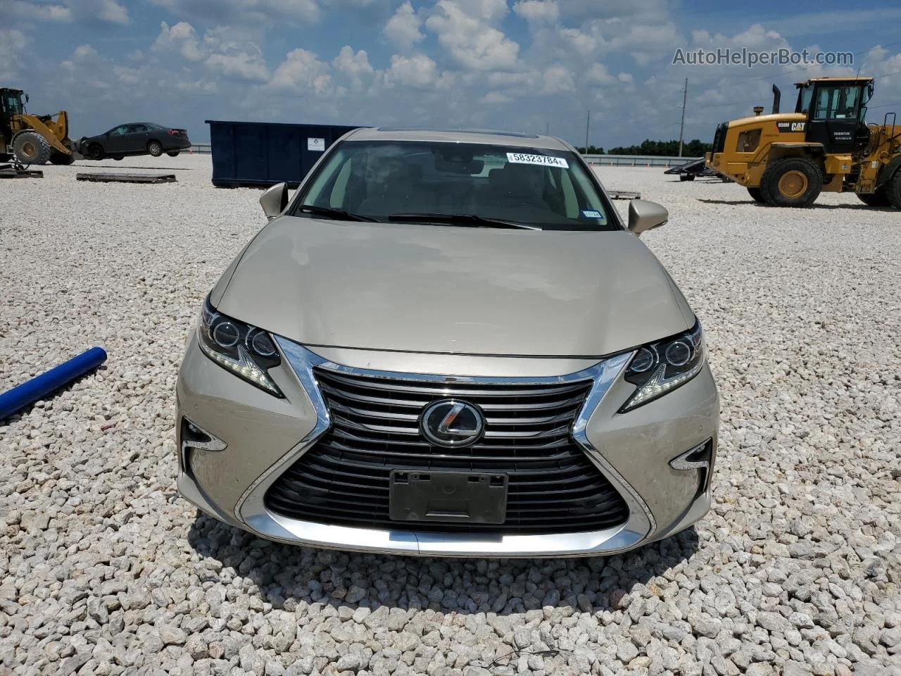 2016 Lexus Es 350 Gold vin: 58ABK1GG7GU015890