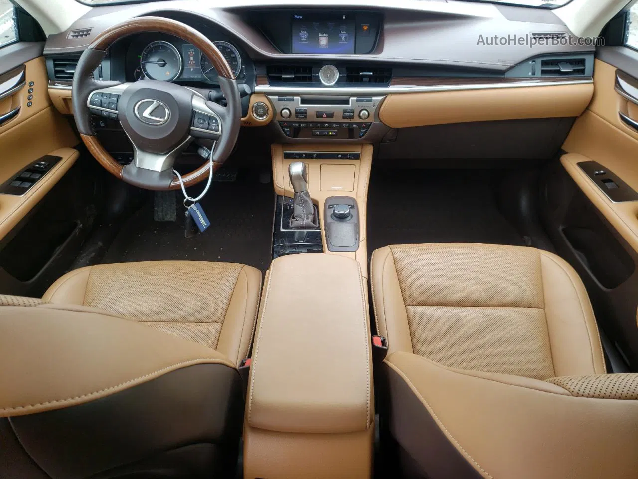 2016 Lexus Es 350 Белый vin: 58ABK1GG7GU024573